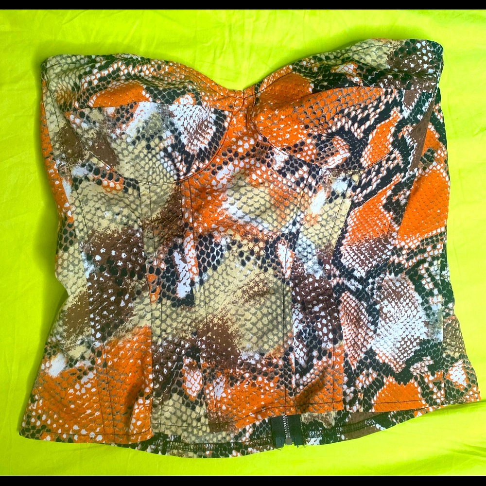 The Soul Snatcher Snakeskin Corset 🐍✨